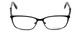 Vera Wang Designer Eyeglasses V328 in Black 53mm :: Custom Left & Right Lens