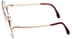 Rodenstock Designer Eyeglasses 828 in Gold & Red 59mm :: Custom Left & Right Lens