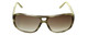 Porsche Designer Sunglasses P8557-B in Olive-Striped with Brown-Gradient Lens