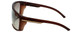 Porsche Authentic Unisex Designer Sunglasses P8597-D Chocolate Brown&Amber Lens