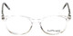 Ernest Hemingway Eyeglass Collection 4677 in Crystal :: Custom Left & Right Lens