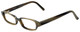 Vera Wang Designer Eyeglasses Splendor in Olive 49mm :: Custom Left & Right Lens