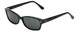 Reptile JAPAN Designer Polarized Sunglasses Lacerta in Black with Grey Lens