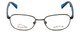 Orvis Designer Eyeglasses Target in Gunmetal-Blue 48mm :: Custom Left & Right Lens