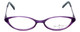 Vera Bradley KIDS GIRLS Eyeglasses Nicole-PPP in Purple-Punch 47mm|Rx Single Vision