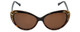 Judith Leiber Designer Sunglasses JL5005-02 in Topaz in Brown Lens