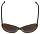 Judith Leiber Designer Sunglasses JL5005-02 in Topaz in Brown Lens