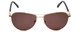 Judith Leiber Designer Sunglasses JL5011-06 in Rose-Gold in Brown Lens