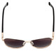 Judith Leiber Designer Sunglasses JL5011-06 in Rose-Gold in Brown Lens