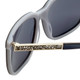 Judith Leiber Designer Sunglasses JL5012-05 in Sapphire in Grey Lens
