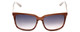 Judith Leiber Designer Sunglasses JL5012-06 in Rose-Gold in Grey-Gradient Lens