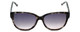 Judith Leiber Designer Sunglasses JL5013-00 56mm Grey-Tortoise Red Gradient Grey