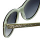 Judith Leiber Designer Sunglasses JL5016-08 in Mint in Grey-Gradient Lens
