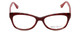Valerie Spencer Designer Reading Glasses VS9290-RED in Red/Leopard 48mm