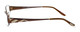 Dale Earnhardt, Jr. Designer Reading Glasses DJ6742 in Brown 53mm