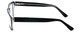 Big&Tall by Vivid Designer Reading Glasses 13 Black Layered Crystal Silver 58 mm