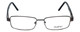 Big and Tall Designer Eyeglasses Big-And-Tall-5-Gunmetal in Gunmetal 58mm :: Custom Left & Right Lens