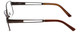 Big and Tall Designer Eyeglasses Big-And-Tall-6-Shiny-Brown in Shiny Brown 61mm :: Custom Left & Right Lens