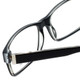 Big&Tall by Vivid Designer Reading Glasses 3 Black Layered Crystal CHOOSE POWER