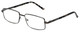 Calabria R780 Metal Reading Glasses w/Matching Case Brown OR Grey Choose Power