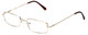 Calabria R781 Metal Spring Hinge Reading Glasses w/Matching Case 12 Colors&Power