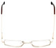 Calabria R781 Metal Spring Hinge Reading Glasses w/Matching Case 12 Colors&Power