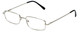 Calabria R781 Metal Spring Hinge Reading Glasses w/Matching Case 12 Colors&Power