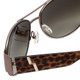 XOXO Authentic Designer Sunglasses X2320CG Pilot in Black Pearl or Brown 57 mm