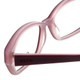 Ecru Designer Eyeglasses Bowie-001 in Wine 50mm :: Custom Left & Right Lens