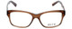 Ecru Designer Eyeglasses Collins-037 in Brown 53mm :: Custom Left & Right Lens