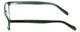 Ecru Designer Reading Glasses Daltrey-007 Forest Green Mint Layered Crystal 50mm