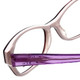 Ecru by Vivid Designer Reading Glasses Ferry-033 in Blush 53mm