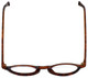 Calabria Authentic 4365 Oval Professor Reading Glasses in 18 Color&Power Options