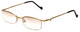Charriol Designer Reading Glasses PC7075A-C1T in Gold 51mm