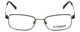 Outdoor Life Designer Reading Glasses OLZF712-183-52mm Metal Brown New Authentic