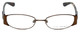 Via Spiga Designer Eyeglasses Adria-560 in Brown 51mm :: Rx Single Vision
