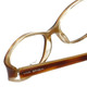 Via Spiga Designer EyeGlasses Striano-620 in Blonde Tortoise Havana Crystal 52mm