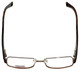 iStamp Authentic Designer Reading Glasses XP601M-183 Brown Crystal Copper 52 mm
