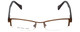 Moda Vision Designer Reading Glasses E3108-BRN in Brown 49mm