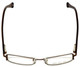 Moda Vision Designer Reading Glasses E3108-BRN in Brown 49mm