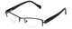 Moda Vision Designer Reading Glasses E3108-PUR in Purple 49mm