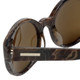 Jonathan Adler Designer Sunglasses Monte Carlo in Brown