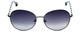 Jonathan Adler Designer Sunglasses Newport in Navy White Stripe Purple Authentic