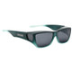 Jonathan Paul® Fitovers Eyewear Large Traveler in Emerald Jade Ombre & Gray TL00