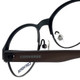 Converse Designer Eyeglasses Q030-Black in Black 49mm :: Custom Left & Right Lens
