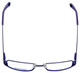 Converse Designer Eyeglasses Q003-Purple in Purple 50mm :: Rx Single Vision