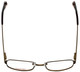 Converse Designer Reading Glasses K005-Brown in Brown 49mm