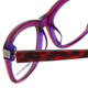 Jonathan Adler Designer Eyeglasses JA301-Purple in Purple 53mm :: Custom Left & Right Lens