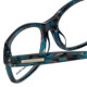 Jonathan Adler Designer Reading Glasses JA309-Teal Blue Marble 53mm CHOOSE POWER