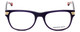 Jonathan Adler Designer Reading Glasses JA311-Purple-53 White Red Layer Crystal